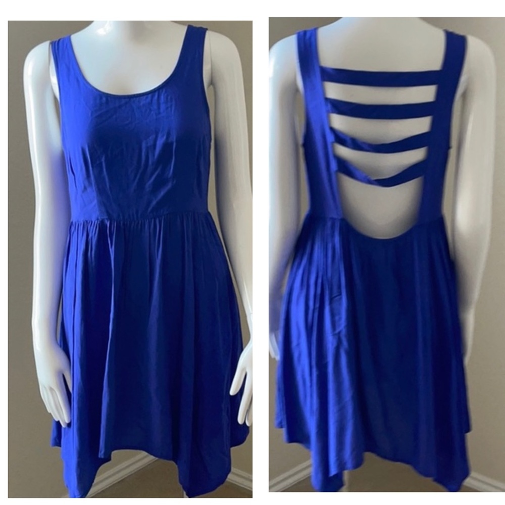 Altar’d State Blue Sleeveless Dress XS
